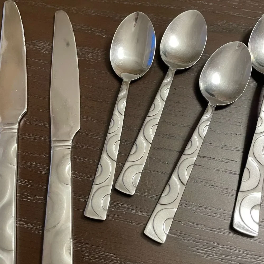 Pfaltzgraff 18/10 Garland Frost Extra Flatware Pieces